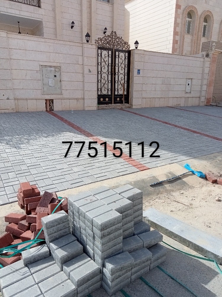 اعمال الممرات وتركيب الانترلوك - 7