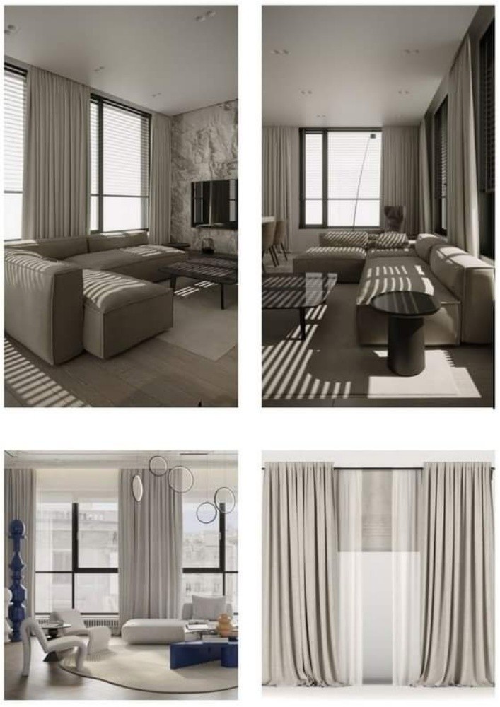 wallpaper and carpet curtain - 13