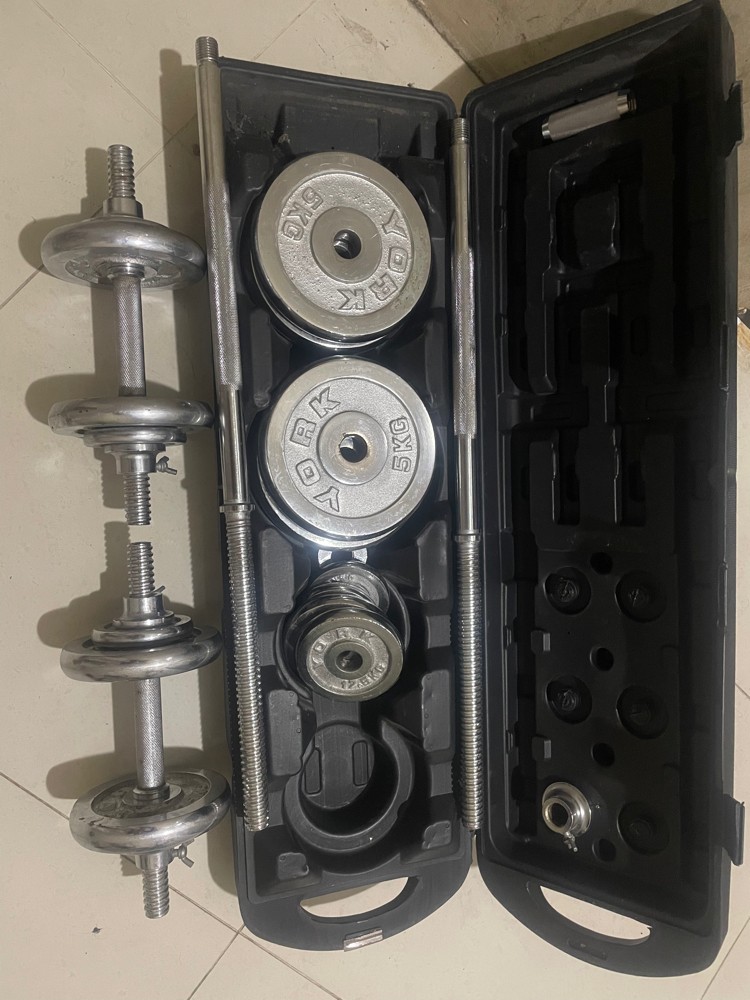 50 kg full dumbbell set - 2