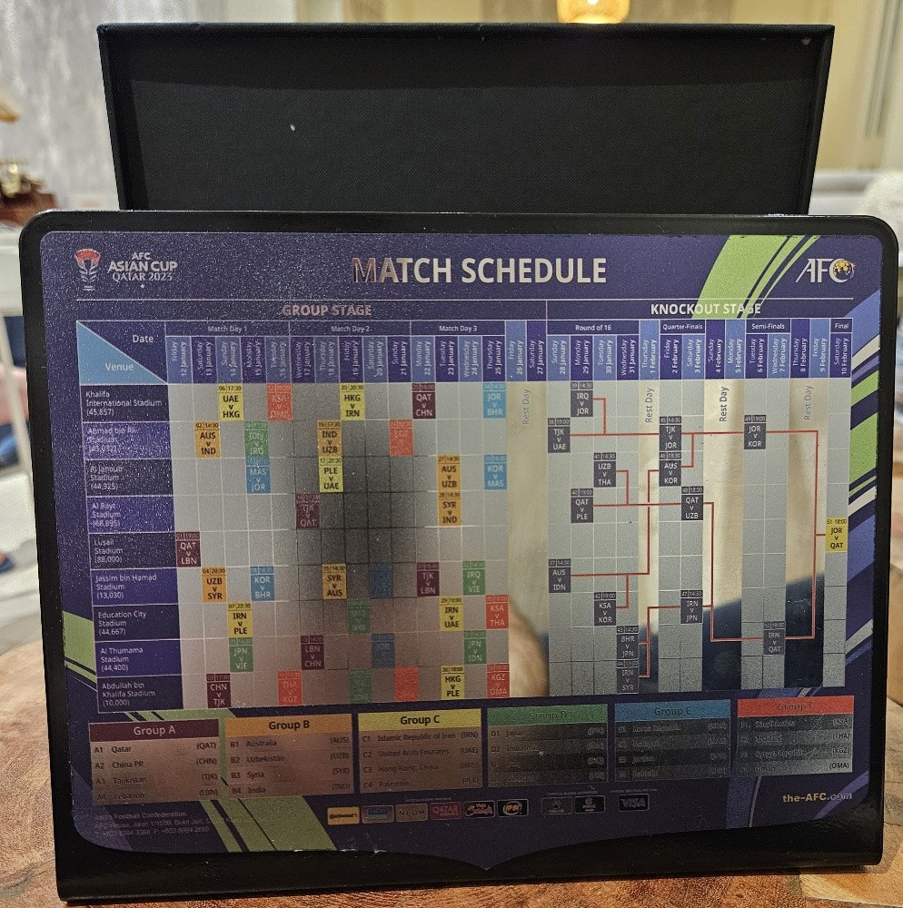 Complete Set Asia Cup gifts - 11