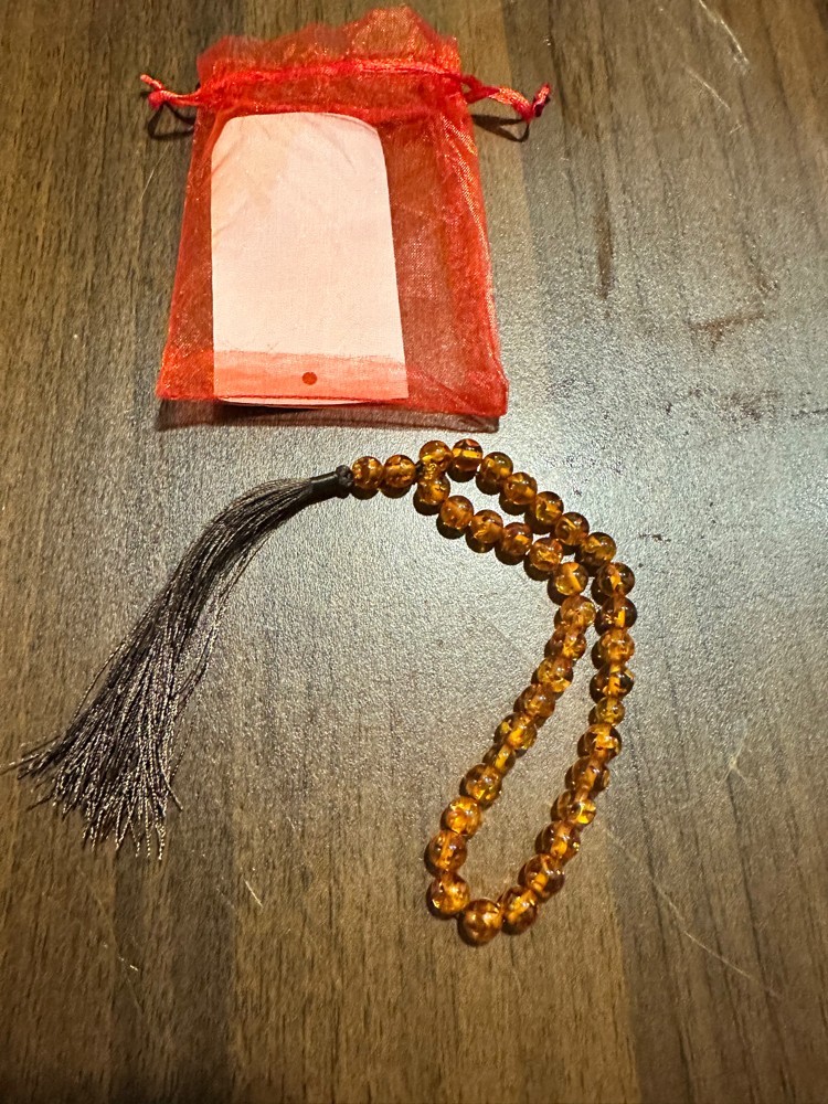 Rosary beads made of Baltic amber - 6