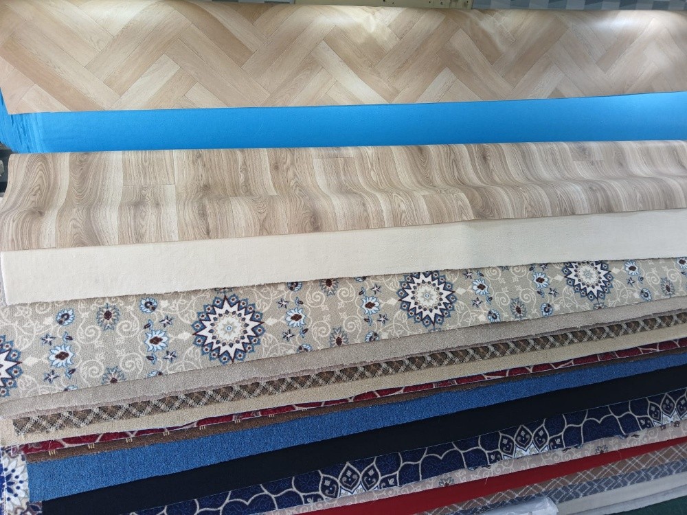 curtains artificial grass carpat - 7