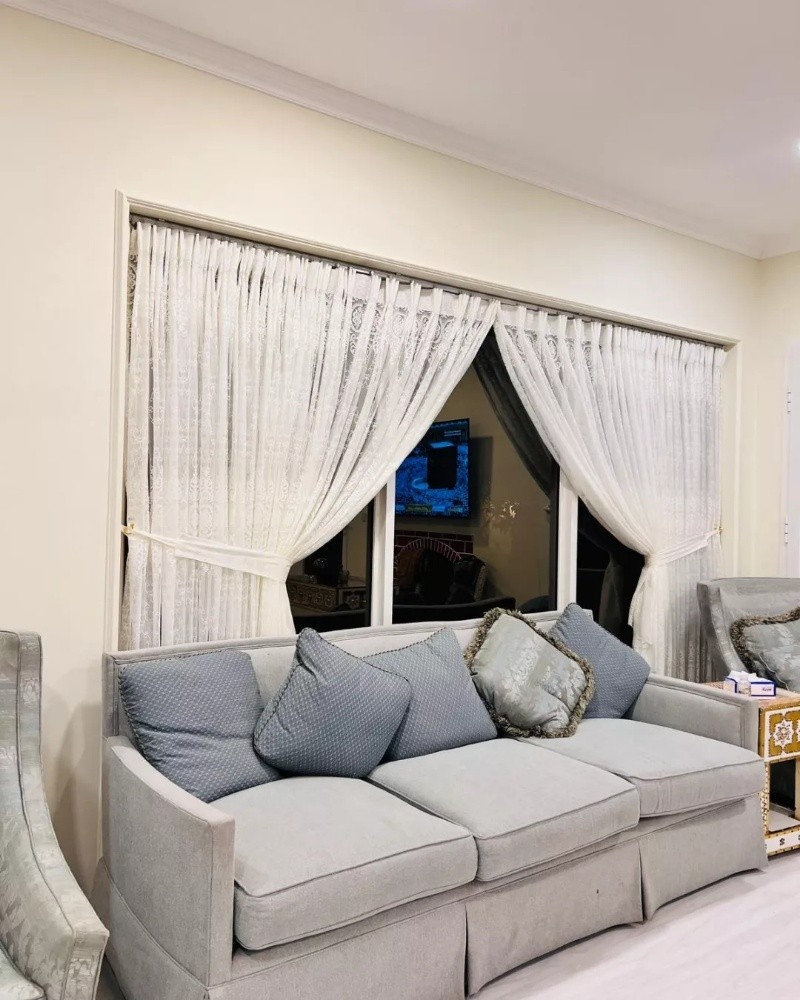curtains artificial grass carfat - 7