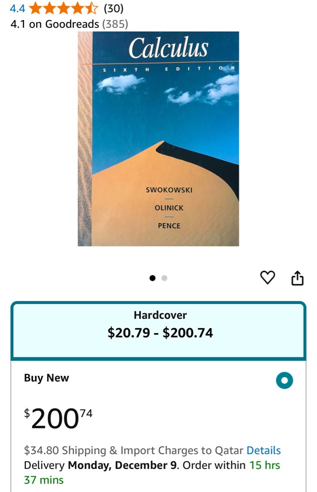Calculus, Sixth Edition. - 3