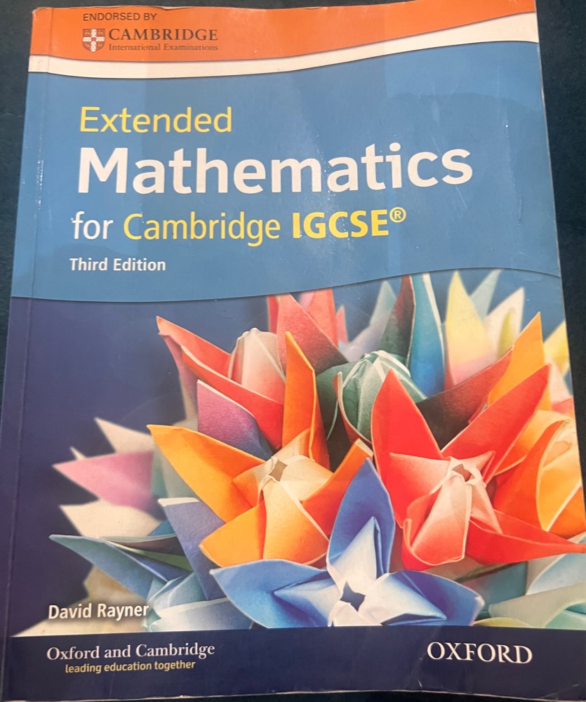 Extended Mathematics - 1