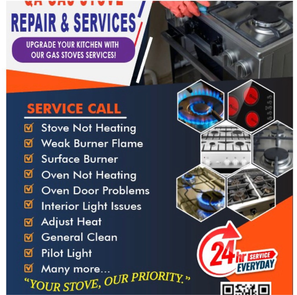 Qa gas stove repair service - 3