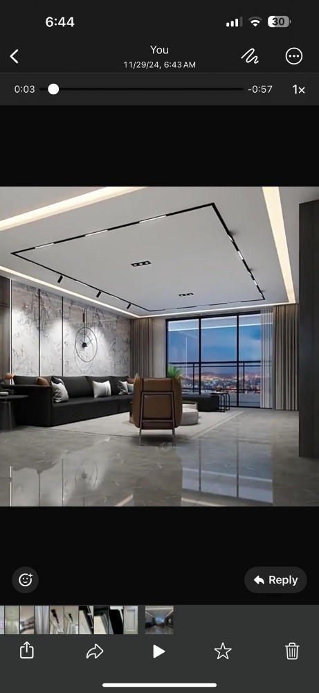 gypsum paint tiles setting - 5