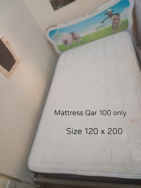 Kids Bed + Mattress for Sales - 2