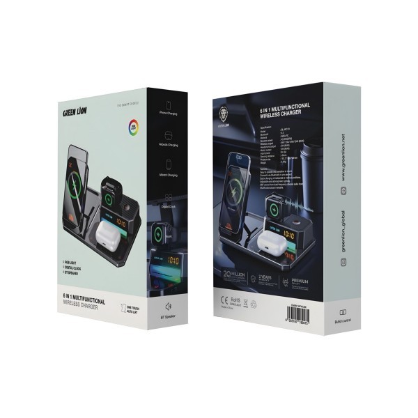 Green Lion 6in-1 Wireless Charger - 2