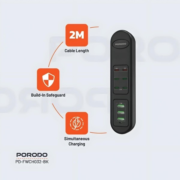 50W MULTI-PORT USB CHARGING HUB - 3