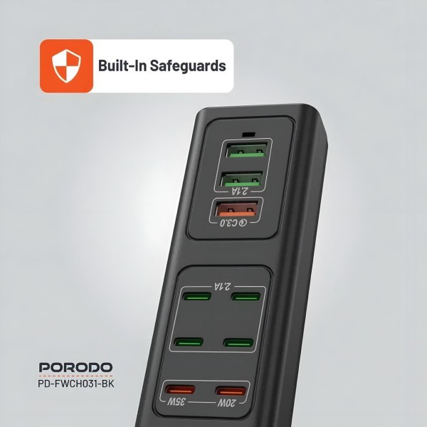 85W multi-port USB charging hub - 4