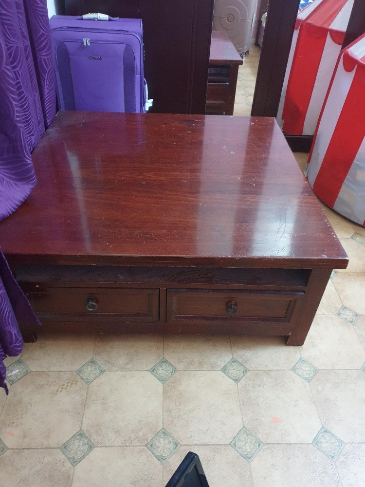 Big Solid Wood Coffee Table Sale - 1