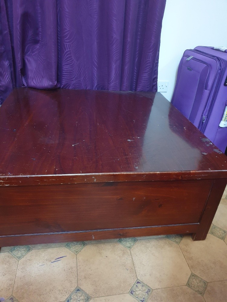 Big Solid Wood Coffee Table Sale - 2
