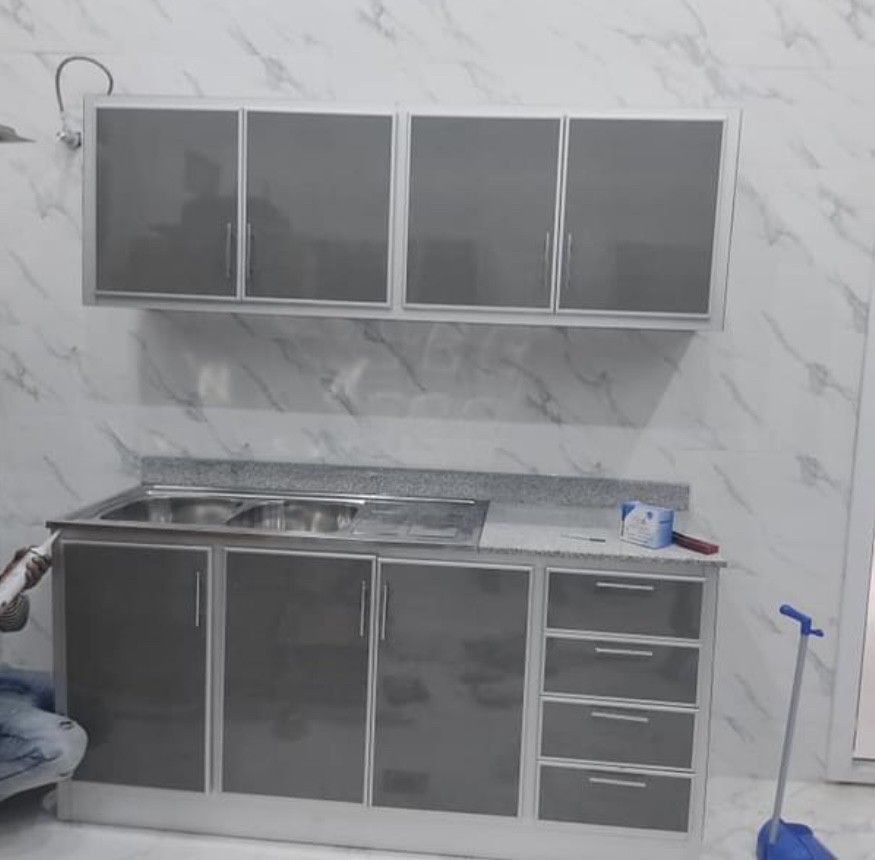 aluminum kitchen cabinets   - 5