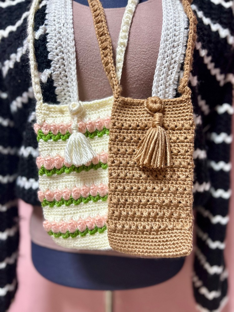Phone sling bag crochet - 1
