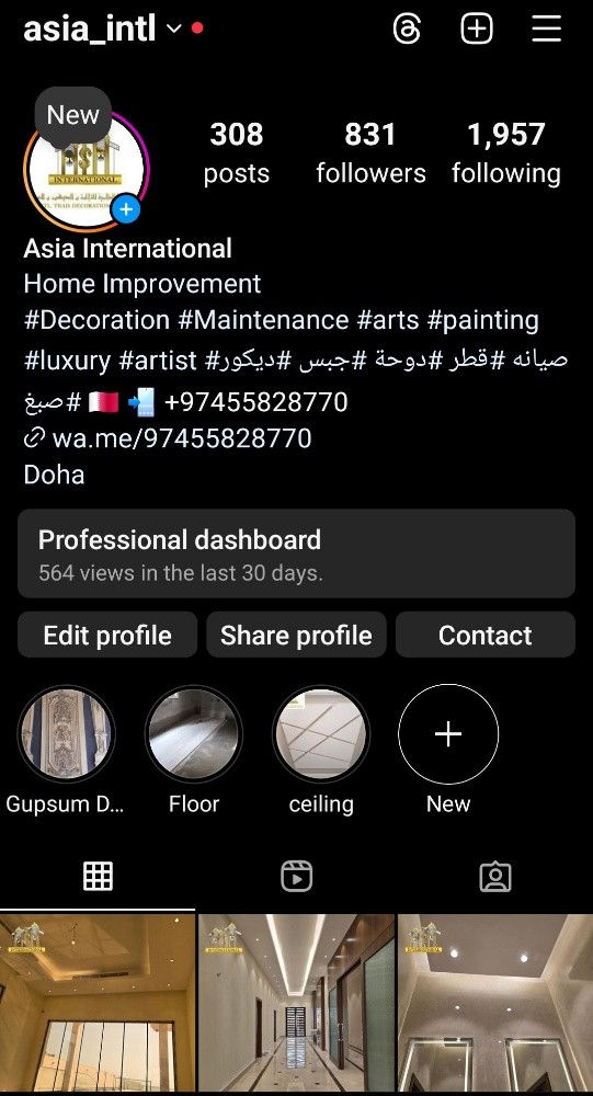 All Gypsum Decorations and paint - 4