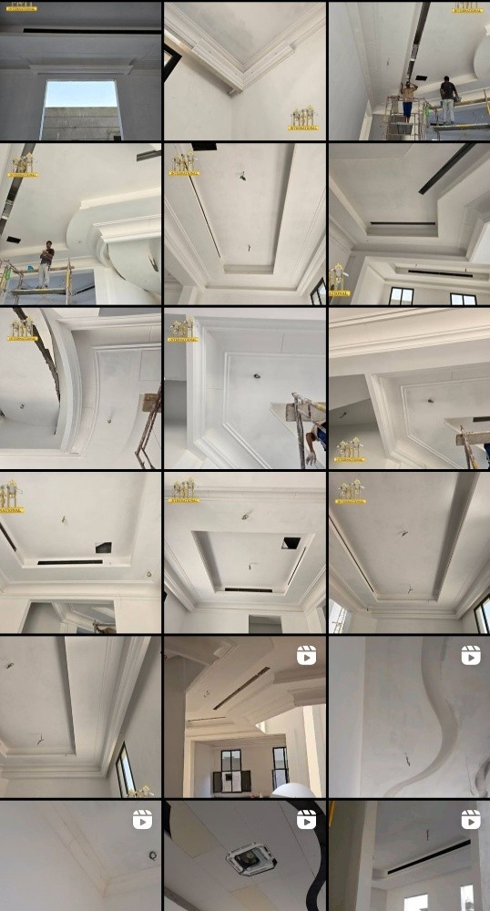 All Gypsum Decorations and paint - 2