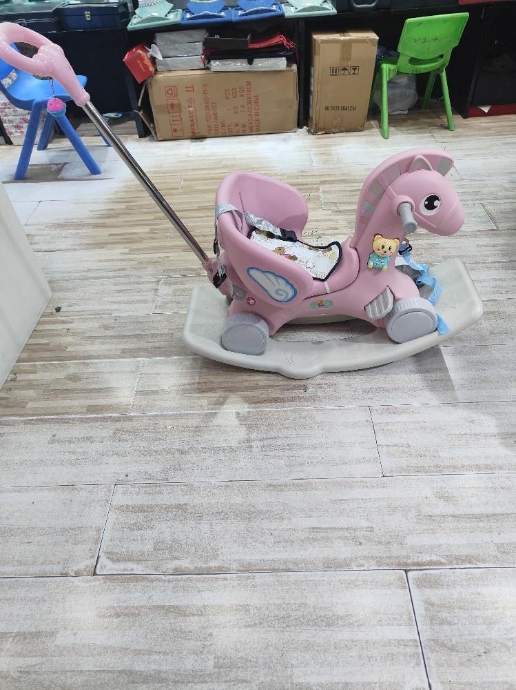 Trolley rocking horse - 4
