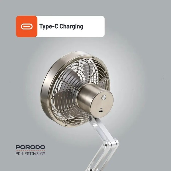 Porodo Metal Desk Fan - 2
