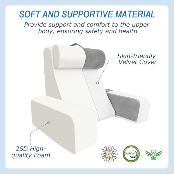 Back pillow with armrests - 2