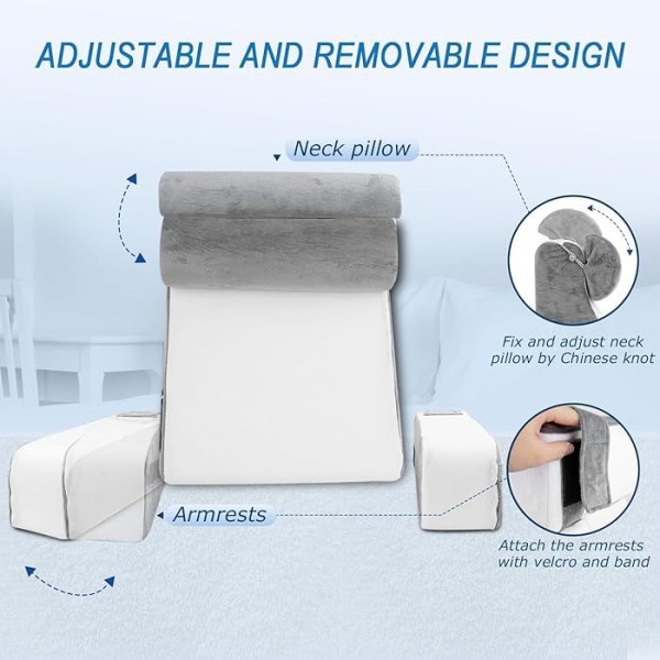 Back pillow with armrests - 5