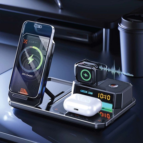 Green Lion6-in-1 Wireless Charger - 3