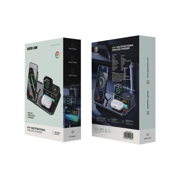 Green Lion6-in-1 Wireless Charger - 5