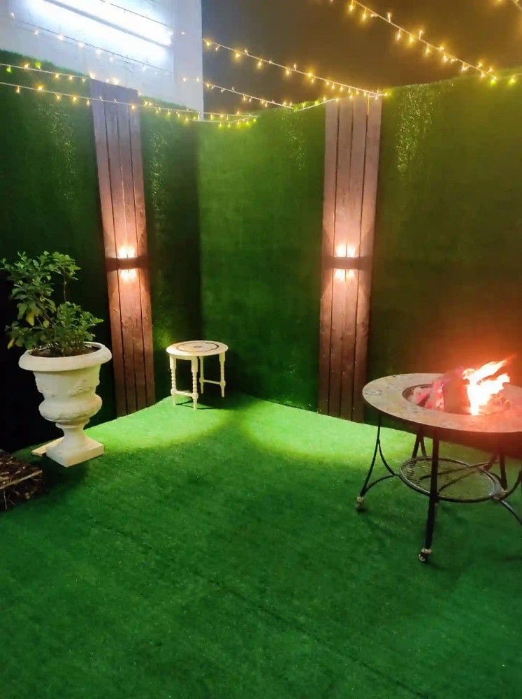 artificial grass & outdoor decor - 3