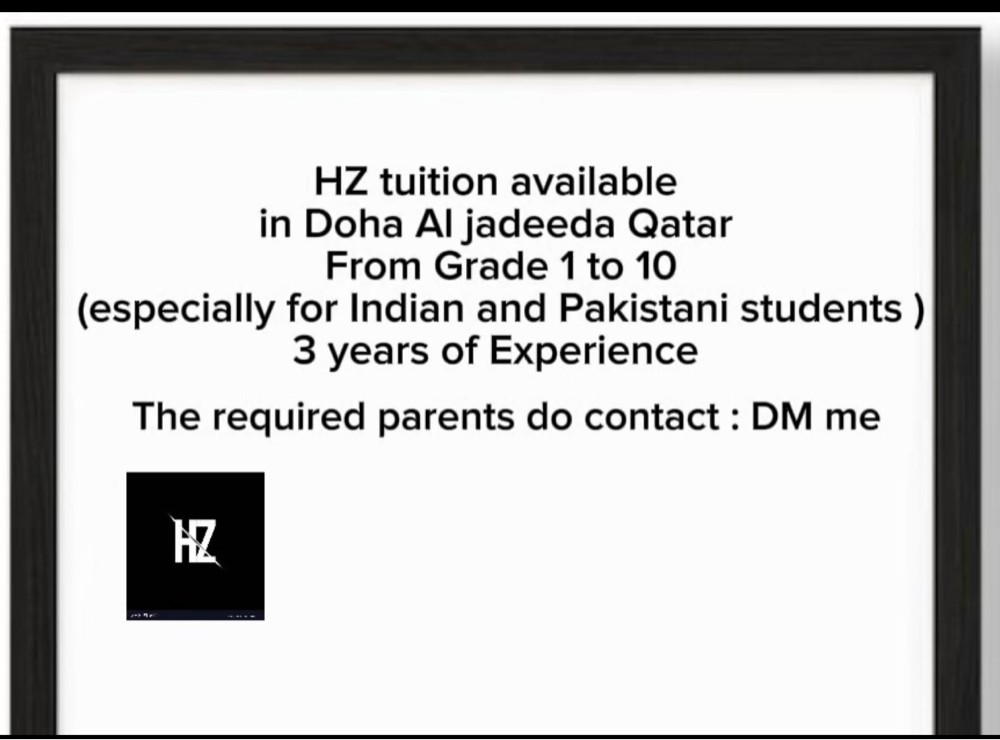 HZ tuition  - 1