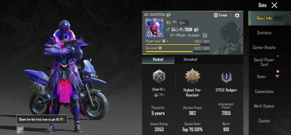 Pubg Account - 1