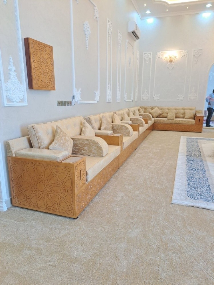 majlis sitting curtains wallpape - 8