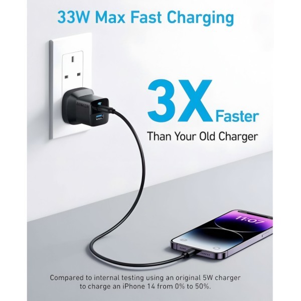 Anker 323Charger with USB-C Cable - 4