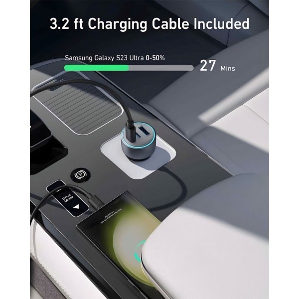Anker 335 Car Charger 67W - 4
