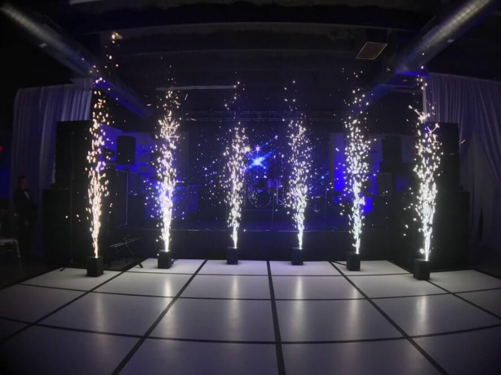 cold spark machine for rental - 2
