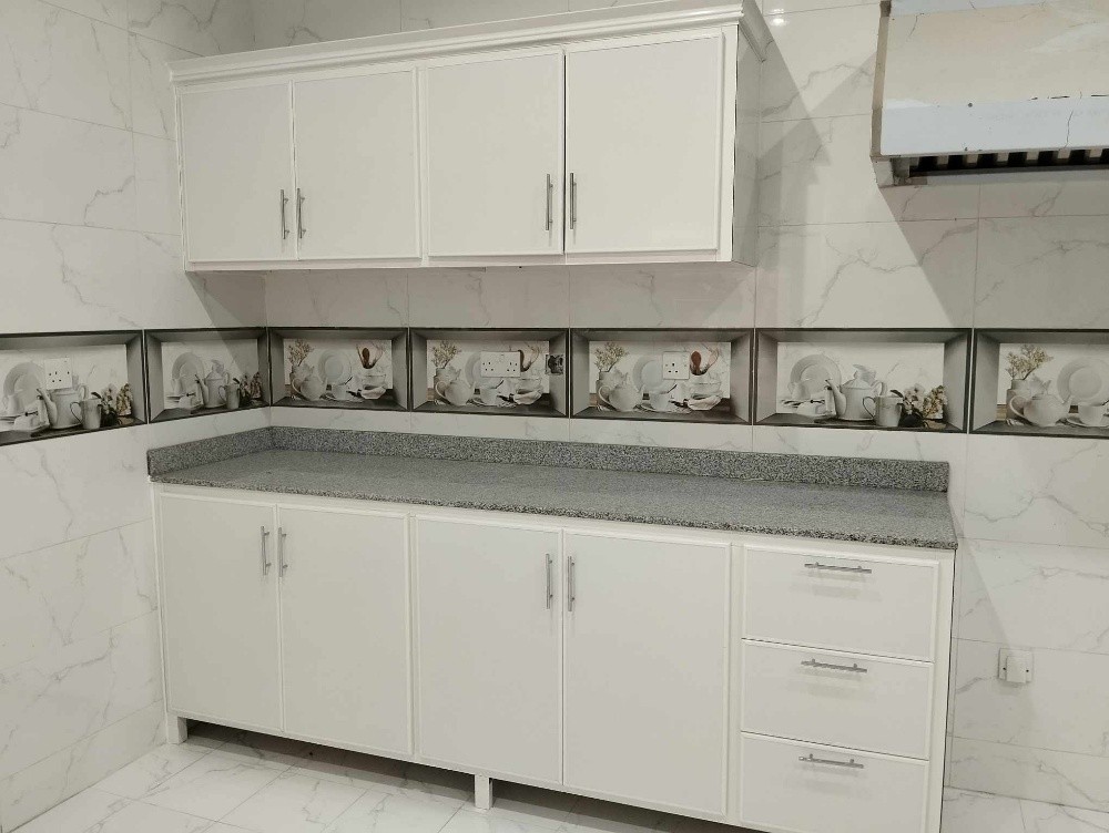 making Aluminium kitchen cabinet - 4