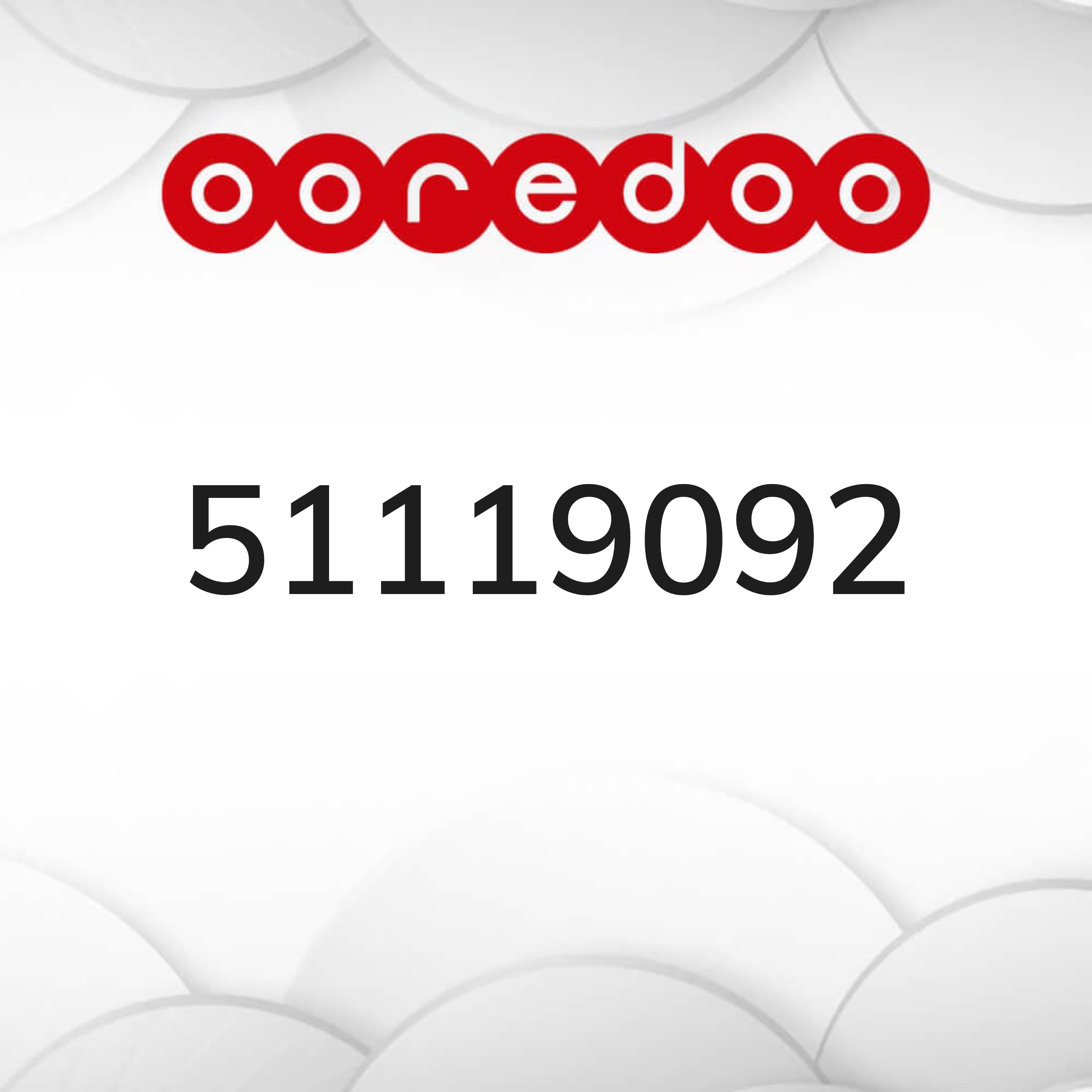 Ooredoo number  - 1