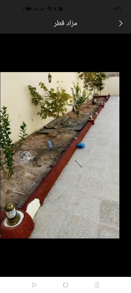 تنسيق وزرعه الحديقة والجوزع - 1