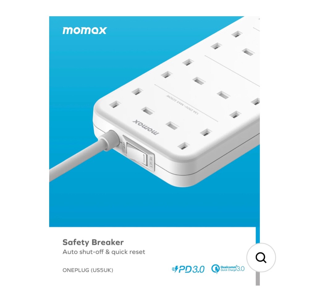 Oneplug 8-Outlet Power Strip - 2