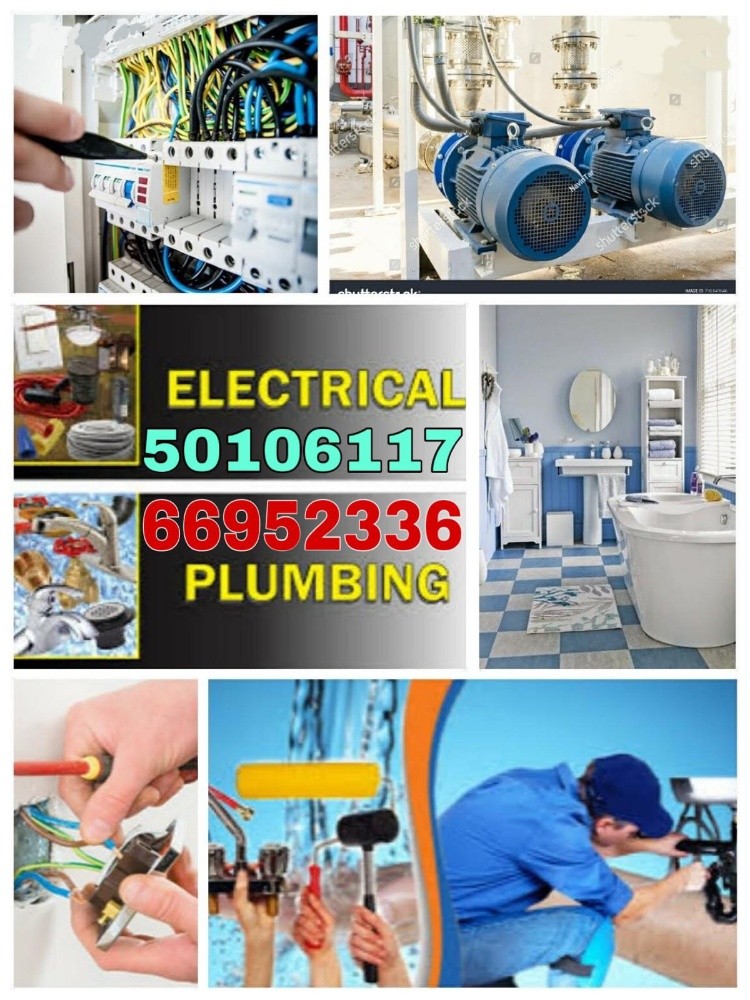 I do kinds of electric &plumbing - 1