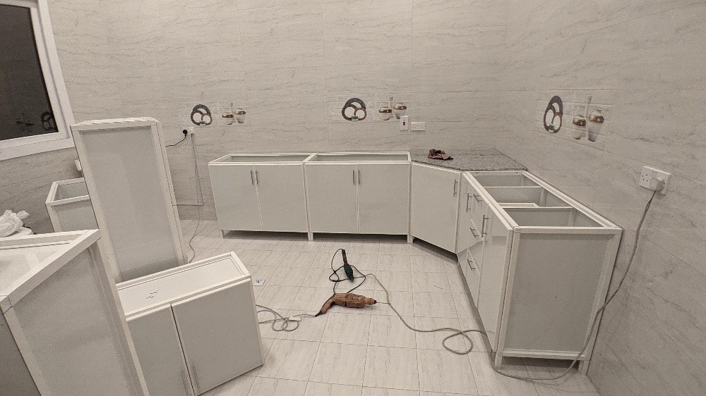 We make aluminum wood kitchen - 8