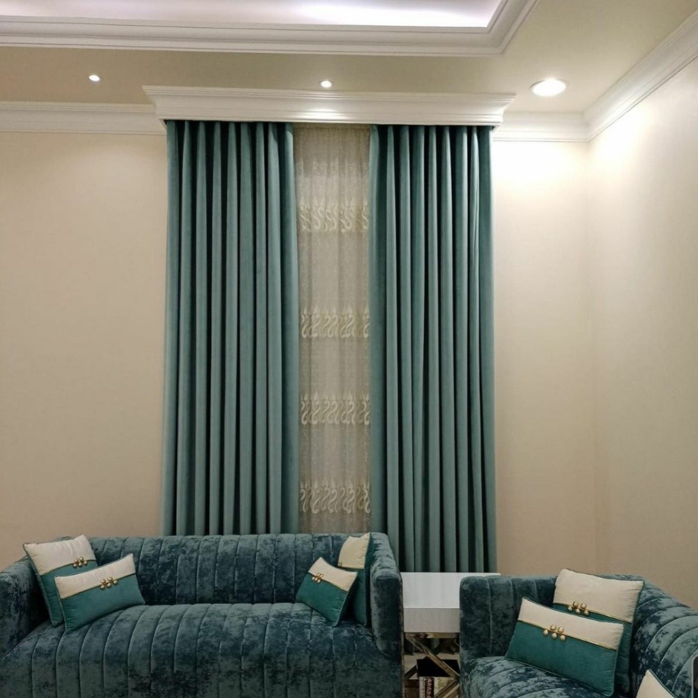 curtain wallpaper carpet - 5