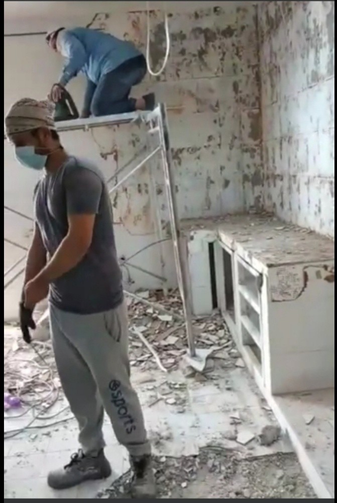 تركيب بلاط جبس صبغ بلاستر - 6