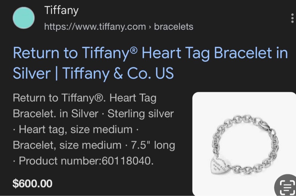 A Tiffany&Co silver bracelet  - 3