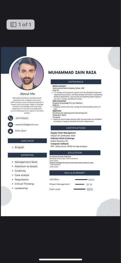 Muhammad Zain Raza - 1