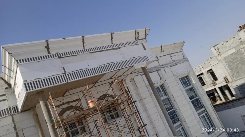 EIFS foam and gypsum Decorations - 2
