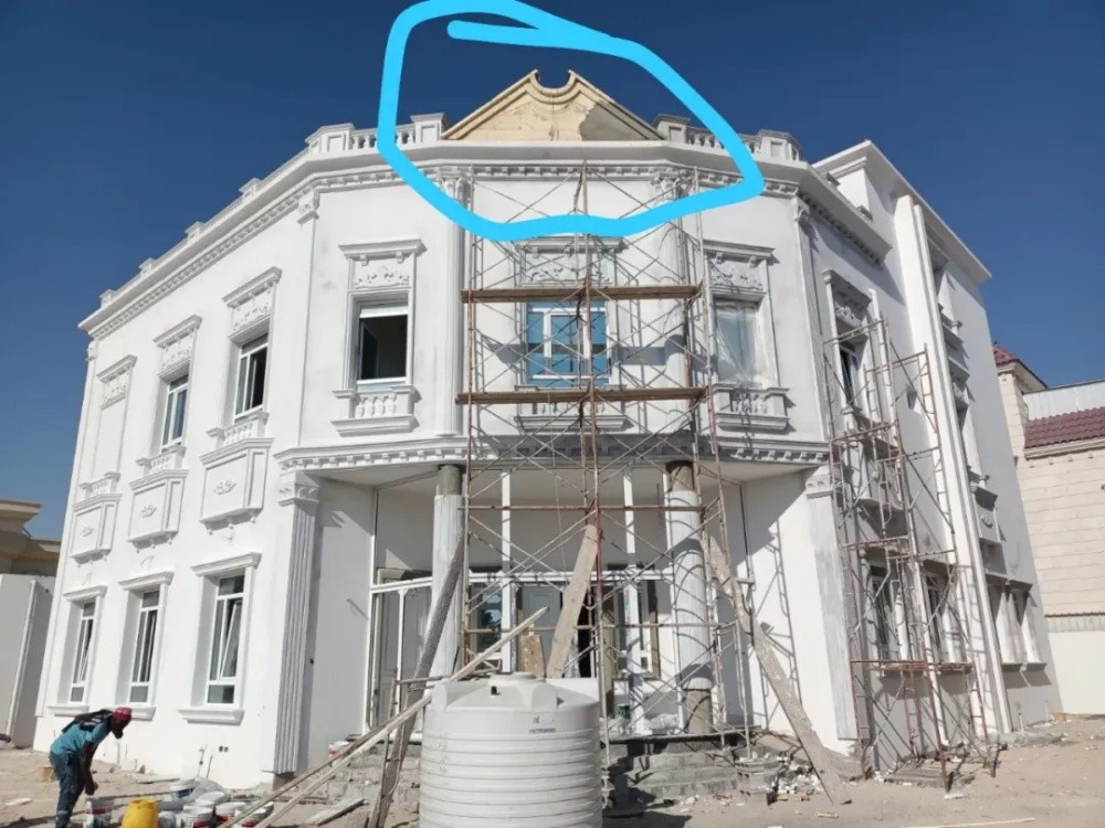 EIFS foam and gypsum Decorations - 14