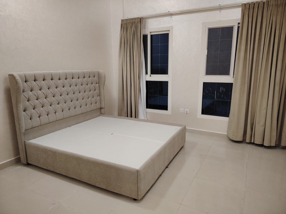 bed and curtains - 2