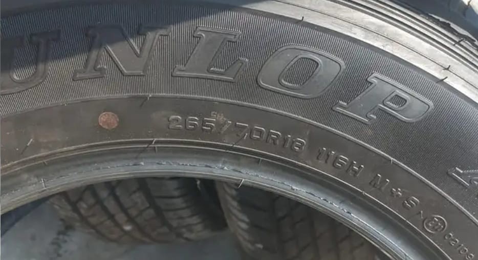 265/70/18”Dunlop Tyre - 3