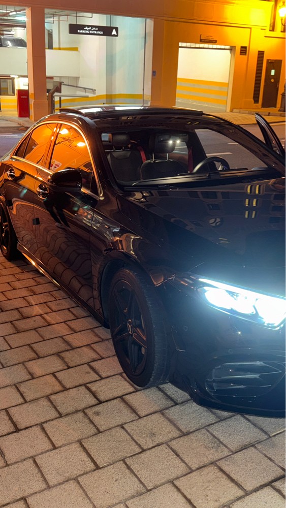mecedes.Benz A35 turbo black blac - 2