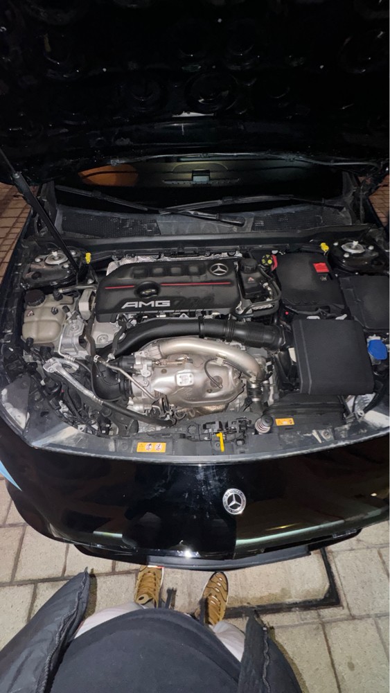 mecedes.Benz A35 turbo black blac - 6